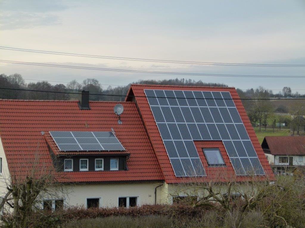 Solaranlage auf Dachgaube