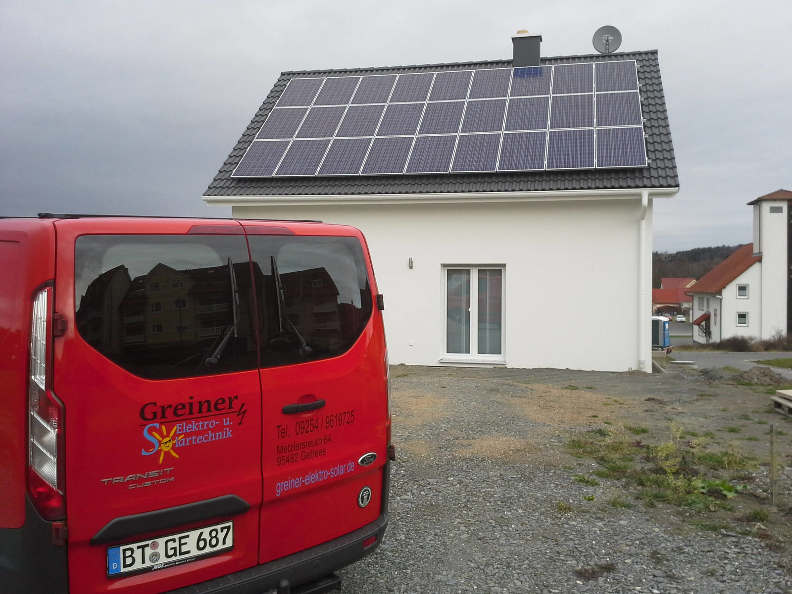 Fahrzeug von Greiner Elektro- und Solartechnik